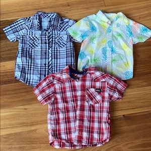 3t Boys Button UPS